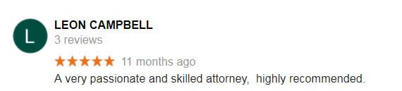 A very passionate and skilled attorney, highly recommended.